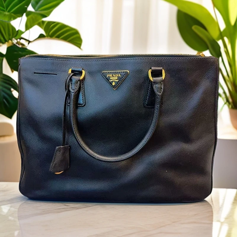 95新 Prada/普拉达 黑色杀手包1184 4722