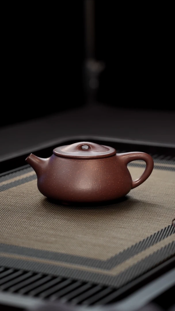 茶壶紫砂全手工底槽青景舟石瓢200cc