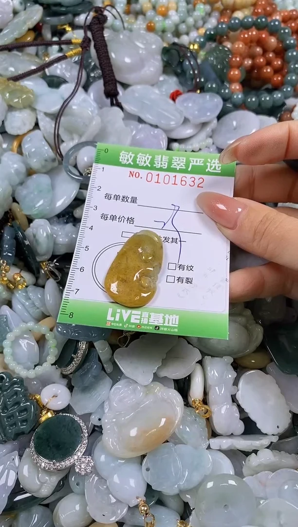 【闪购商品】翡翠颈饰未镶嵌闪购链接0101632