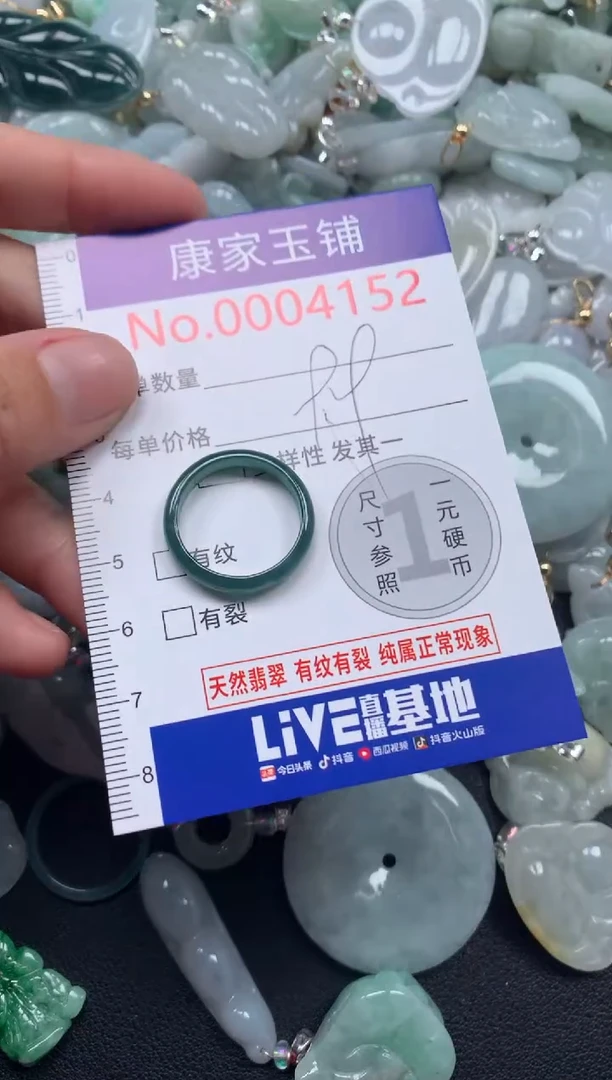 颈饰未镶嵌翡翠4152