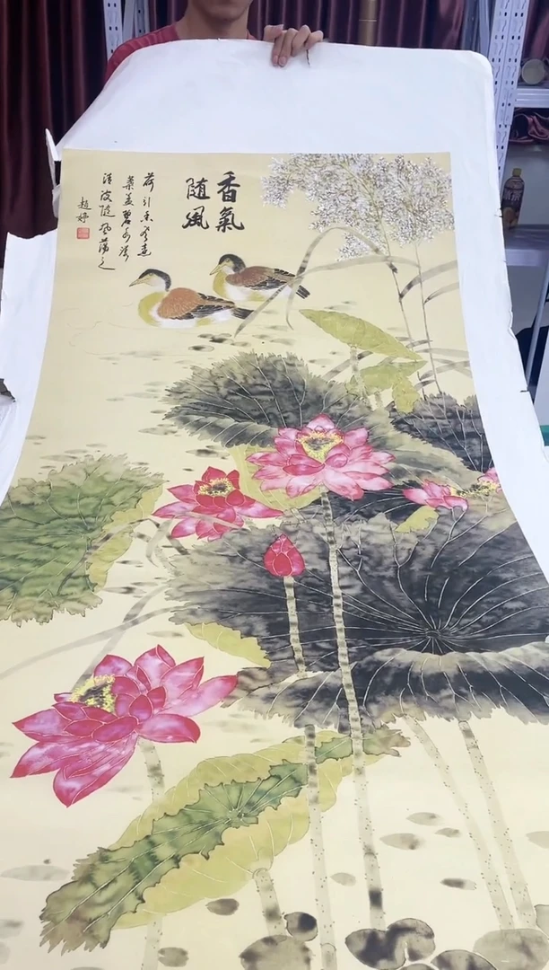 国画九霄甄选国画作品zhb071