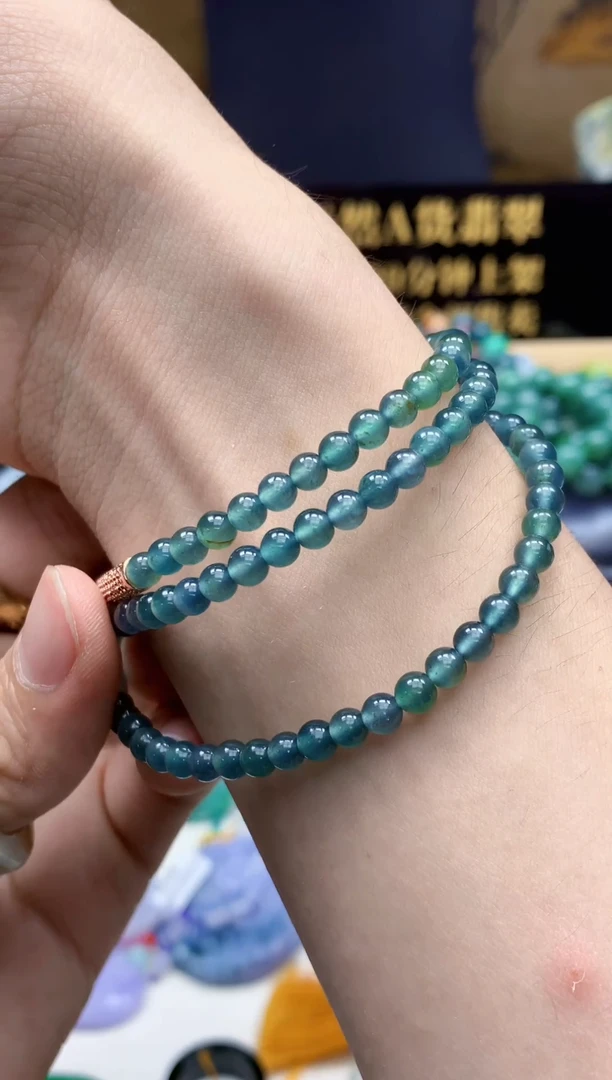 颈饰未镶嵌翡翠天然缅甸翡翠A货