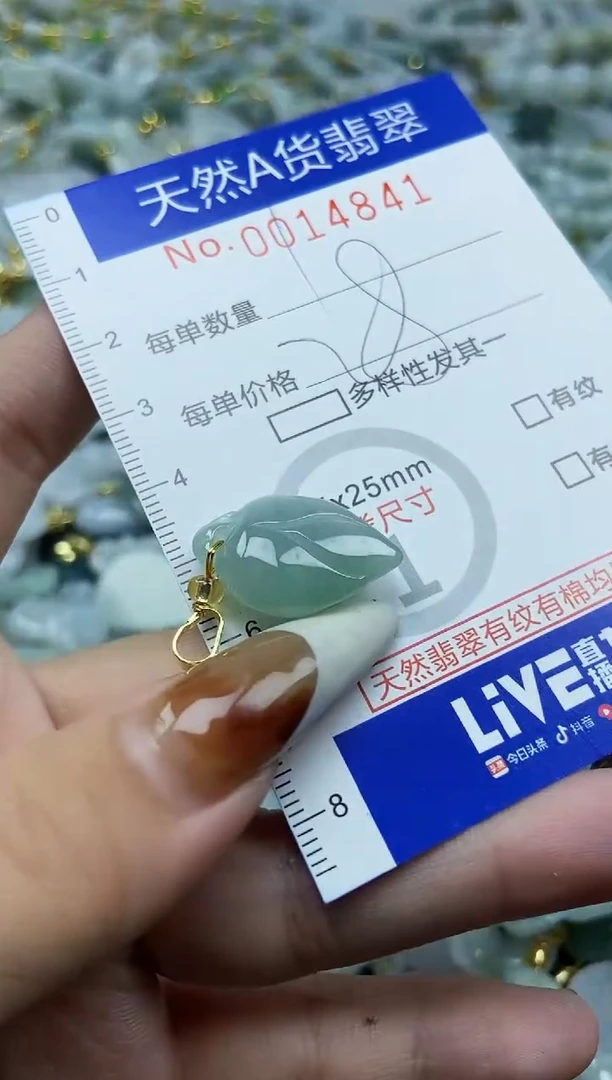 【闪购商品】翡翠颈饰未镶嵌天然A货翡翠