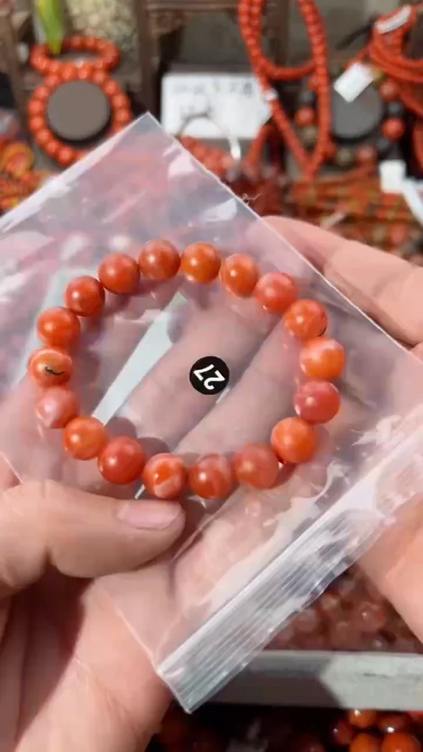 【闪购商品】南红玛瑙手串未镶嵌10