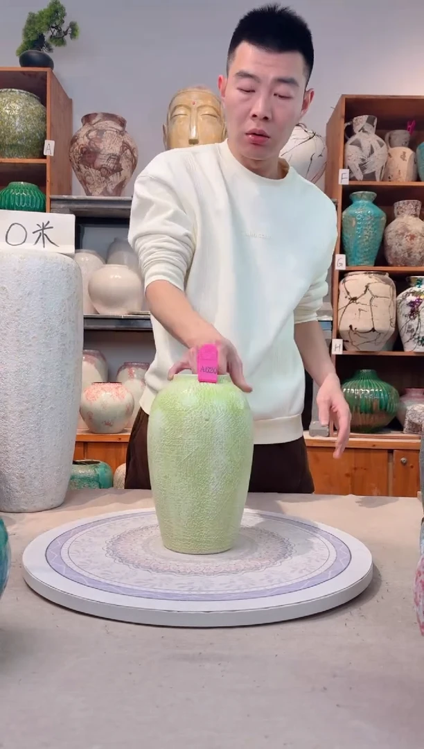 瓶陶瓷花瓶 无花  福利 a620