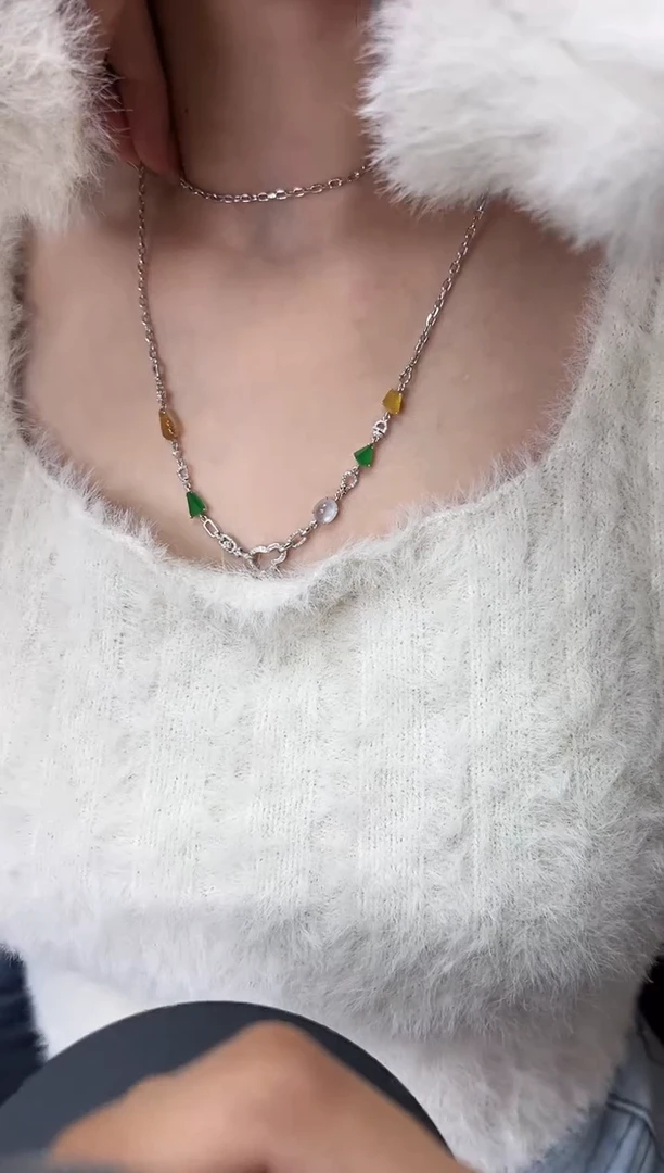 18K金镶嵌戒指翡翠勿拍