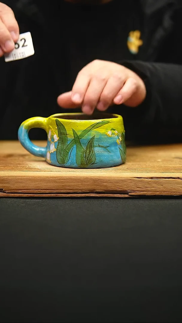 @@陶园瓷舍@@纯手工手绘@高温釉下彩