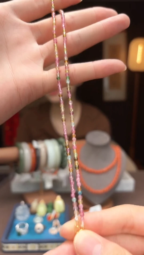 【闪购商品】碧玺0826【碧玺项链】G63未镶嵌-