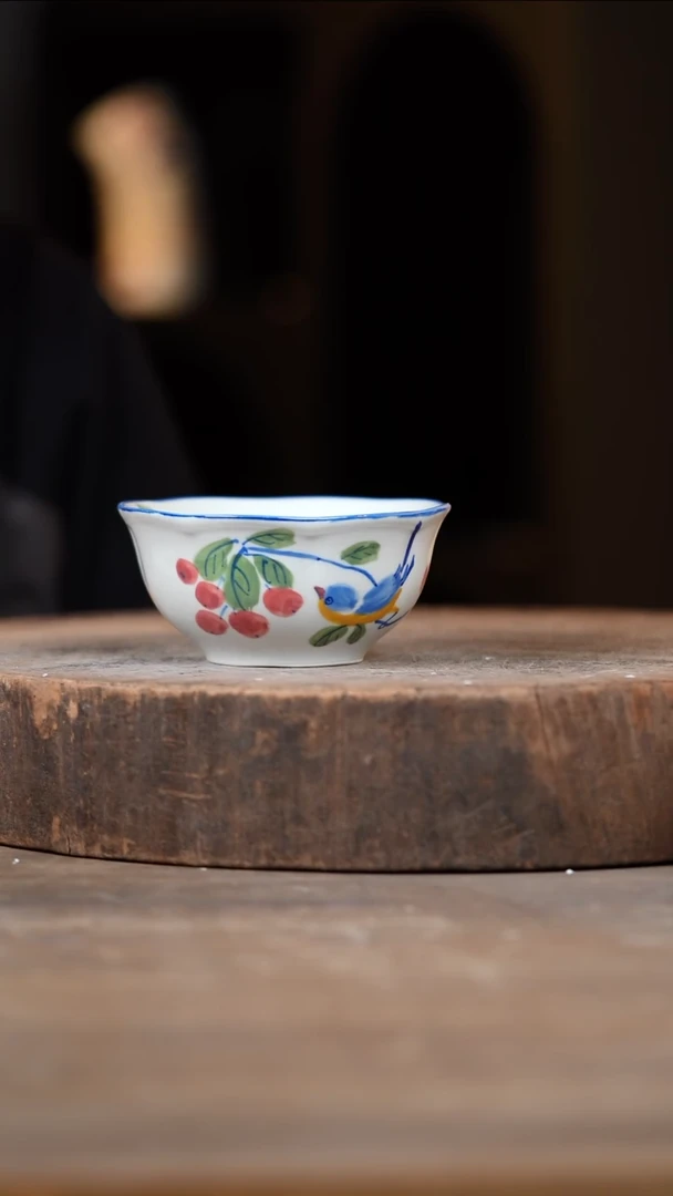 瓷片景德镇高温釉下彩（食品级）