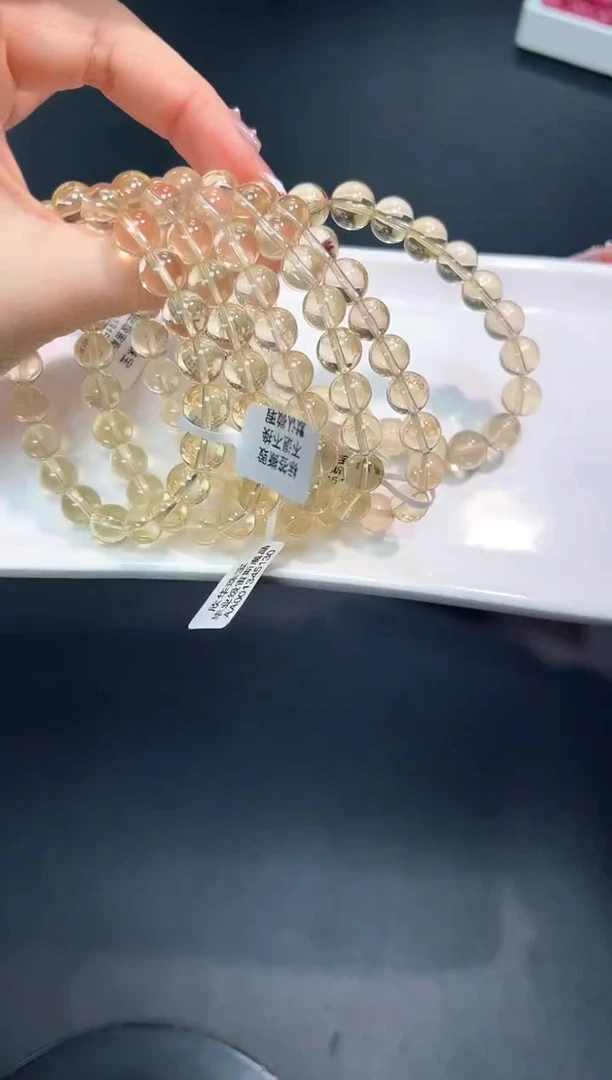 【闪购商品】水晶手串未镶嵌60L多样性发其一/1条9mm默认微瑕