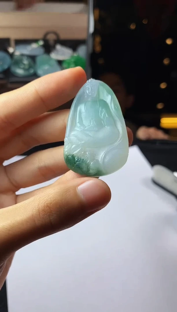 未镶嵌定制翡翠S毛货不退不换