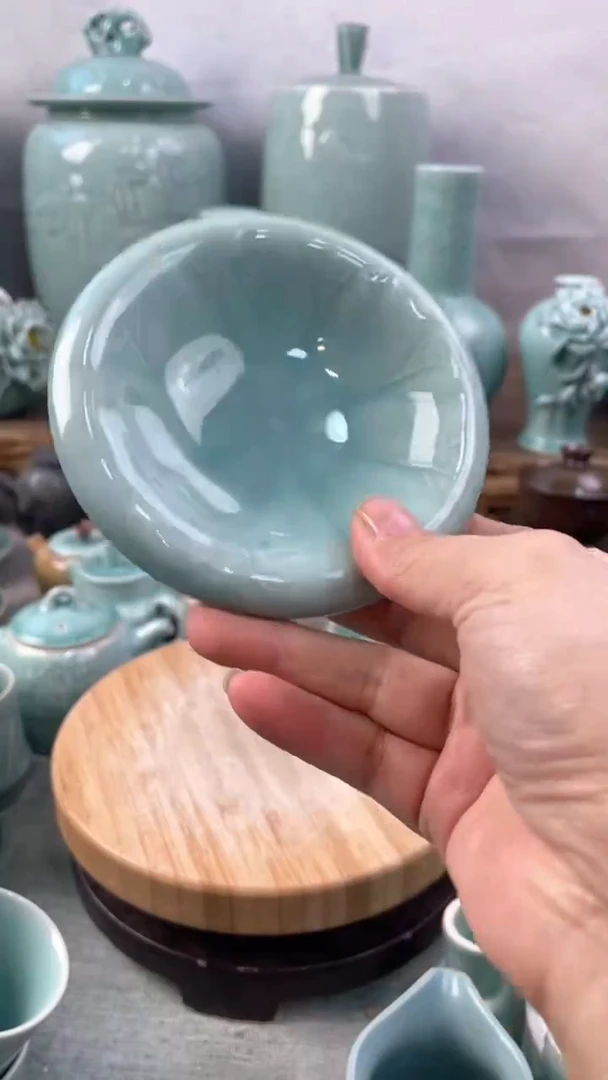 【闪购商品】特价 微瑕 慧仙青瓷