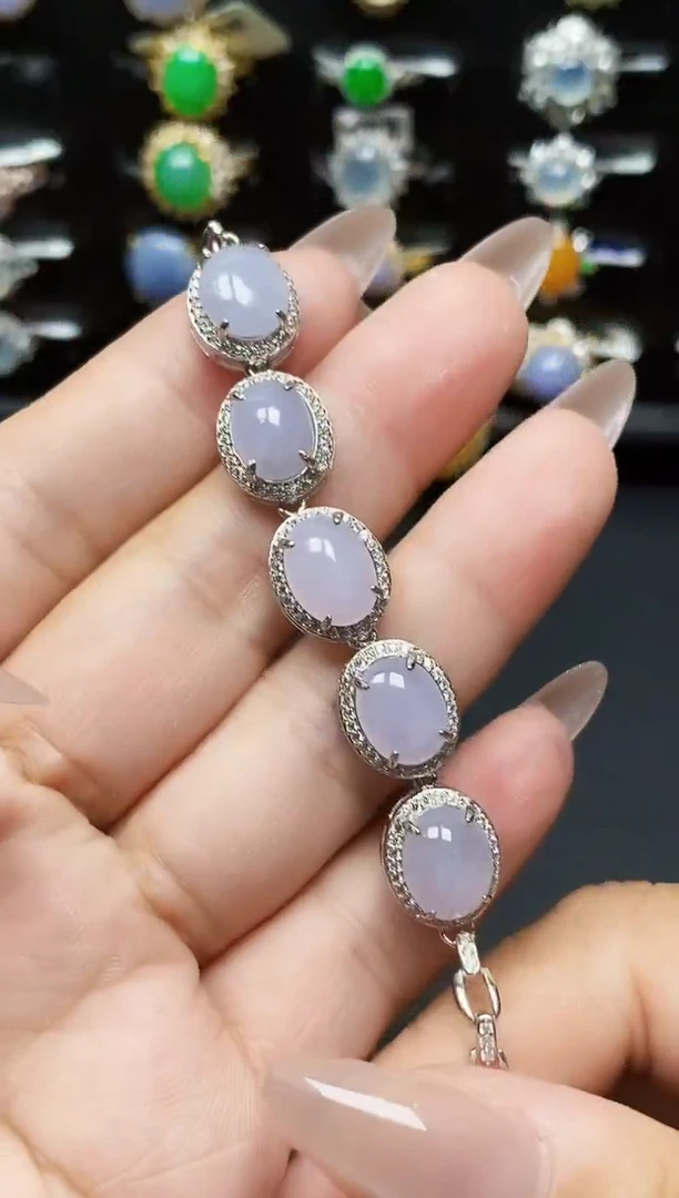 银S925镶嵌戒指翡翠4528