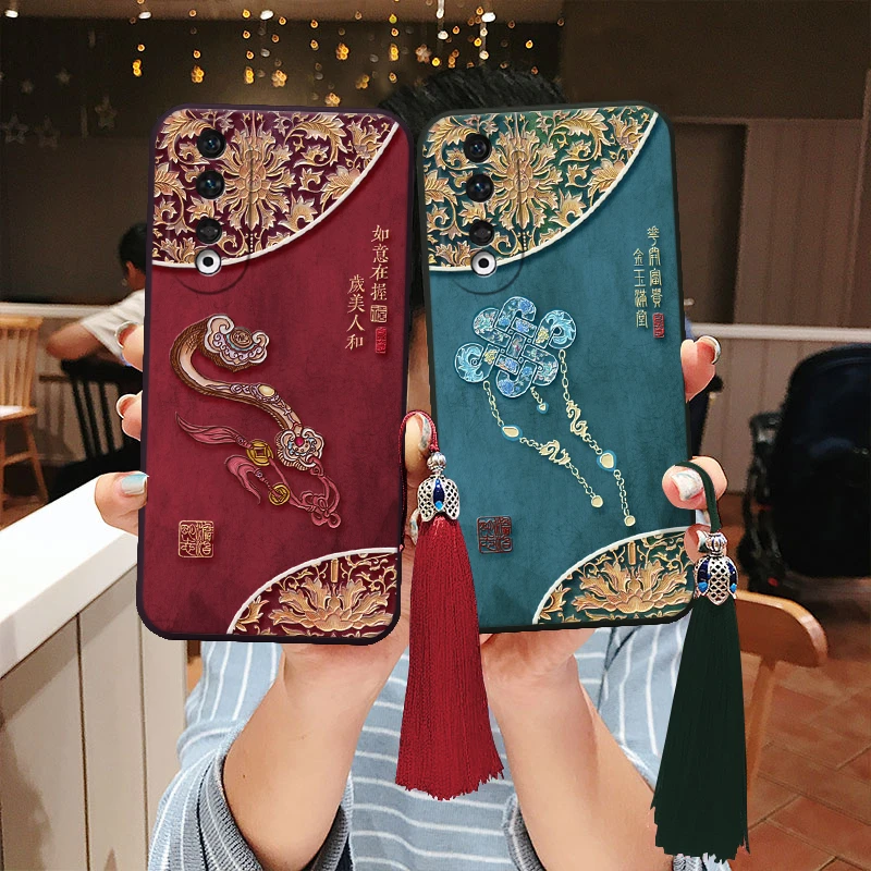 立体浮雕适用荣耀500手机壳400故宫300如意200过年90寓意100红80