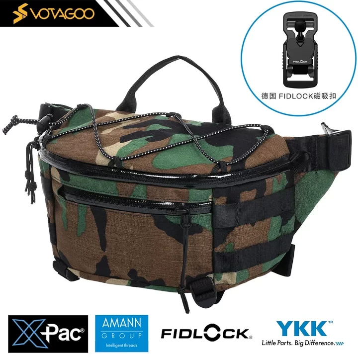 VOTAGOO1733sidepack7L  X-PAC Fidlock磁力扣户外机能斜跨胸腰包