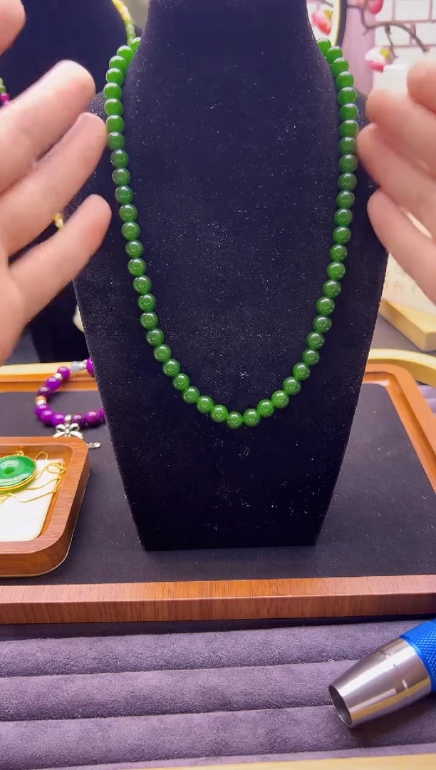 【闪购商品】和田玉颈饰银S925镶嵌X150