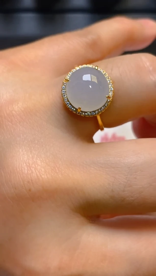 【闪购商品】翡翠耳饰银S925镶嵌天然A货翡翠1