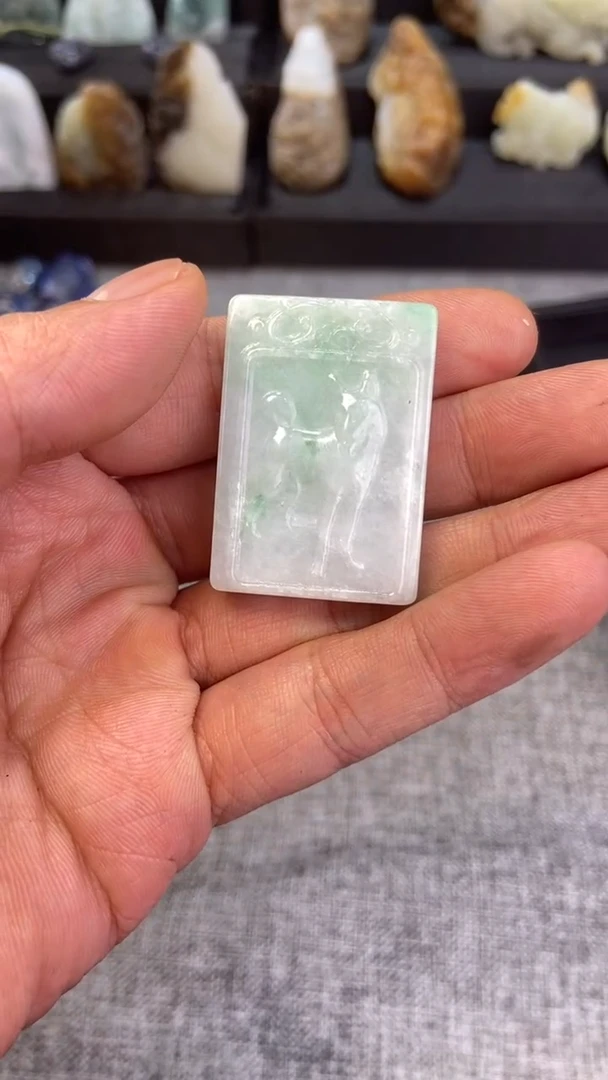 颈饰未镶嵌翡翠翡翠吊坠
