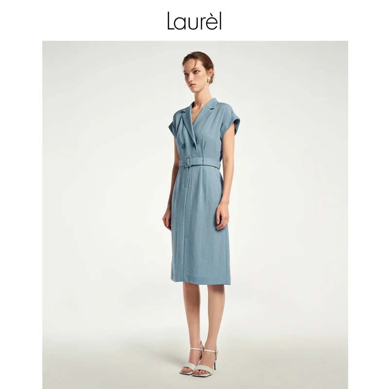 【粉丝专享】【进口醋酸】Laurel劳芮连衣裙女LWL352Y08200
