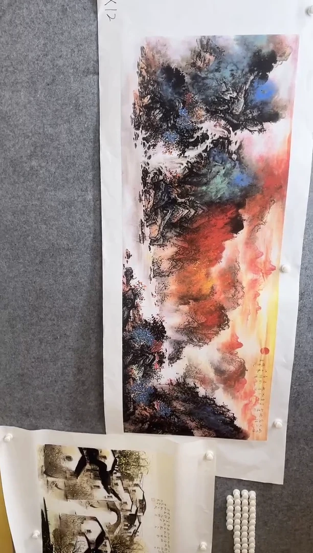 国画国画国画九霄甄选国画作品X12