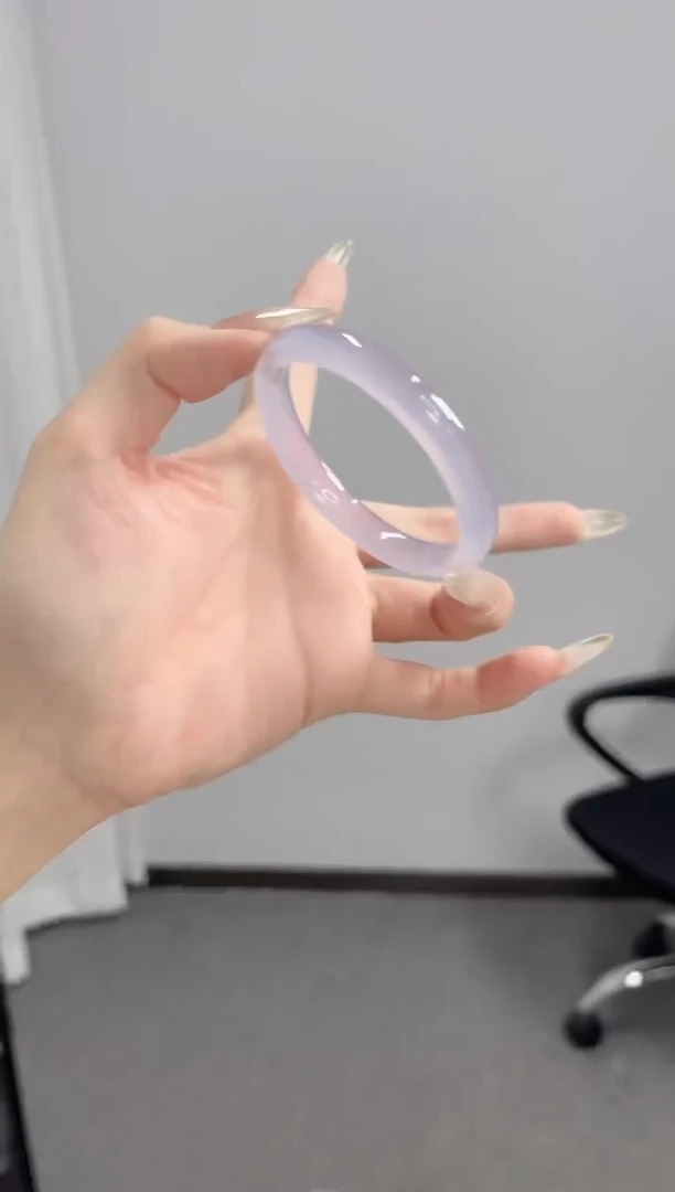 玛瑙/玉髓手镯未镶嵌54-55圈