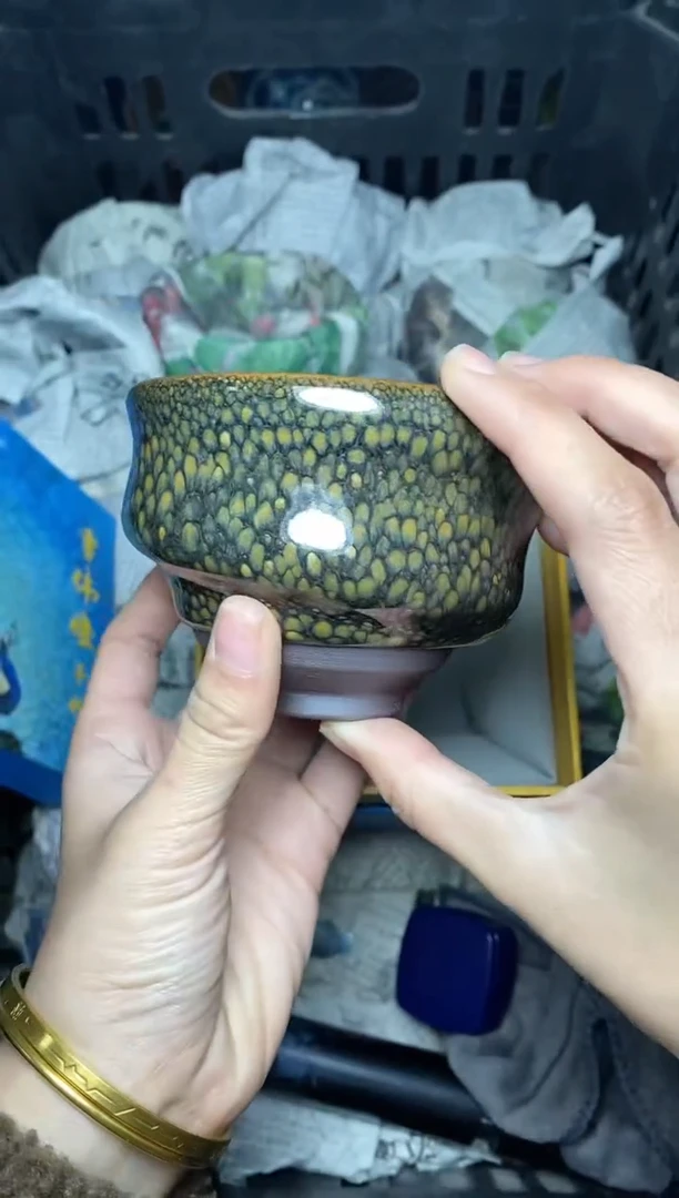 【闪购商品】茶盏112 蛟龙 盏三疯建盏茶器