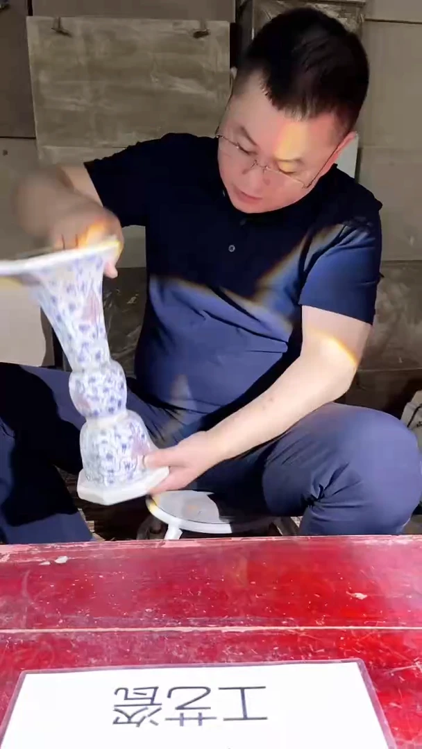 摆件景德镇陶瓷流水63