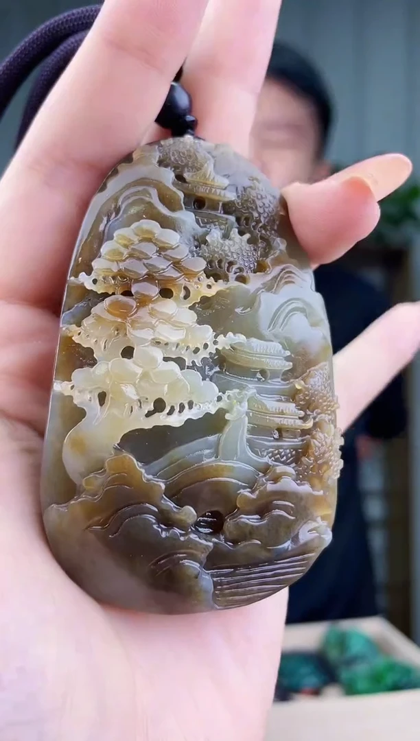 未镶嵌和田玉挂件拍一发一，多样性发货！