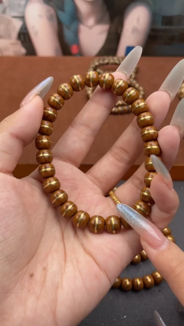 紫金鼠吊坠9号手串