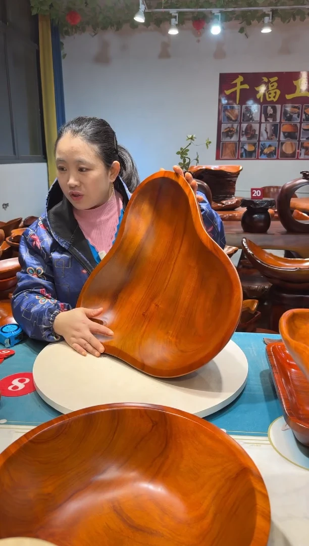 木 果盘 51.3*48.5*11.2