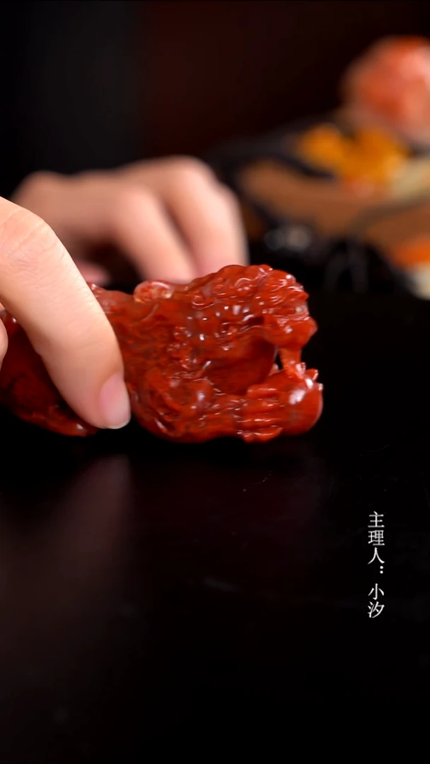 寿山石用****8寿山石手把件