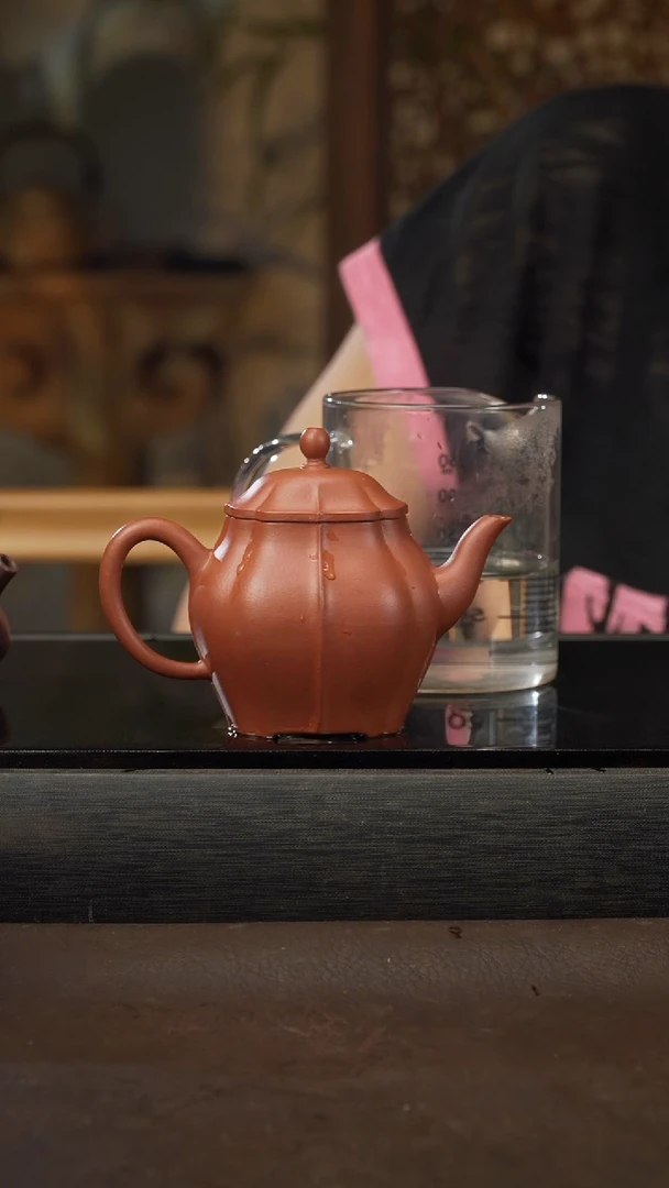 茶壶紫砂29 筋纹 原矿紫砂壶 130cc