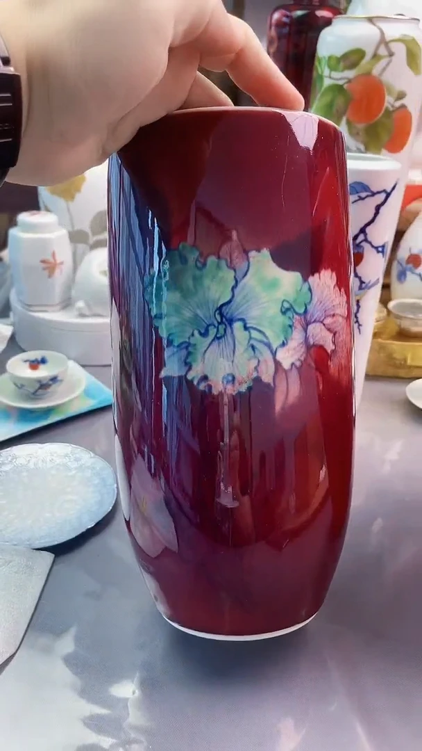 瓷片日产花瓶一一一