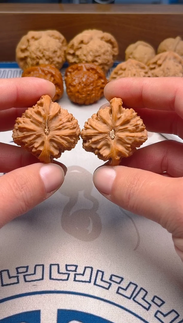 【闪购商品】文玩核桃把件白狮子39