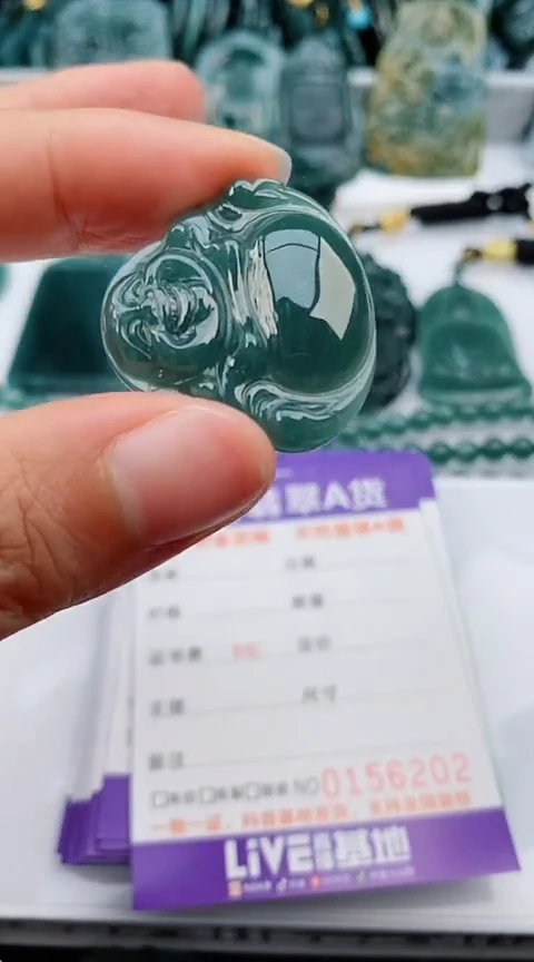 翡翠未镶嵌颈饰