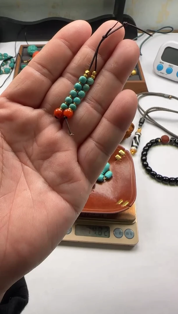 未镶嵌绿松石弟子珠ㅤ****?绿松弟子珠