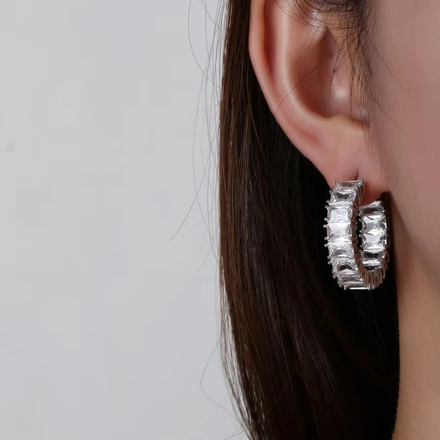 （dd补）铜合金6层电镀保色精致耳饰