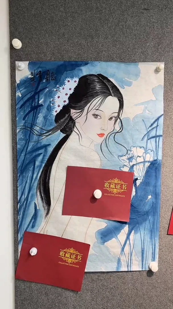 国画刘俊老师三尺
