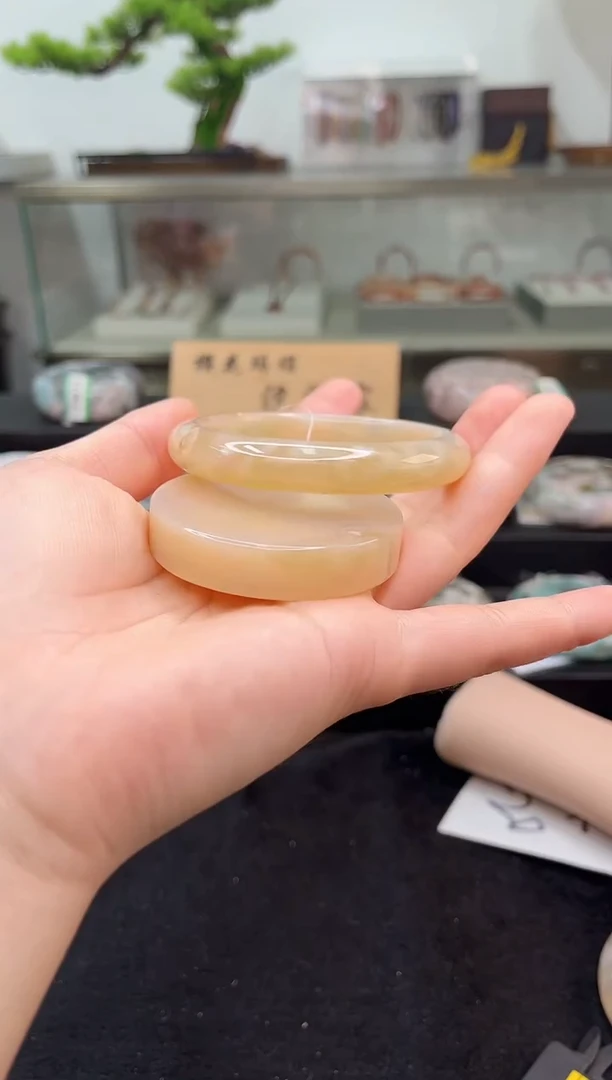未镶嵌手镯石英质玉56圈口（赠品镯心）3749467