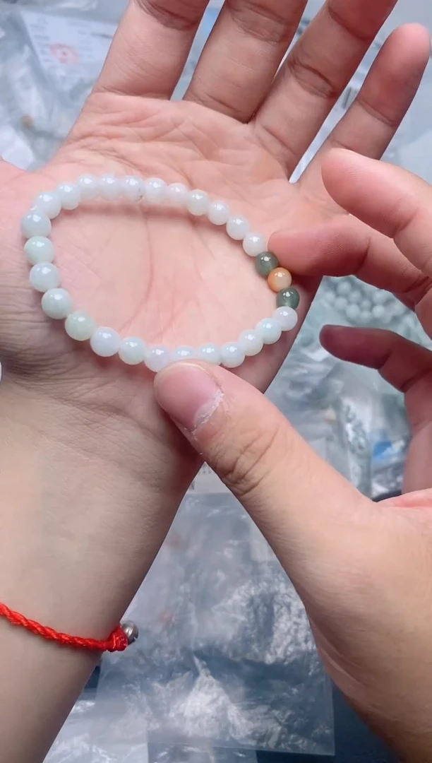 未镶嵌手串翡翠天然缅A翡翠，多样性发货