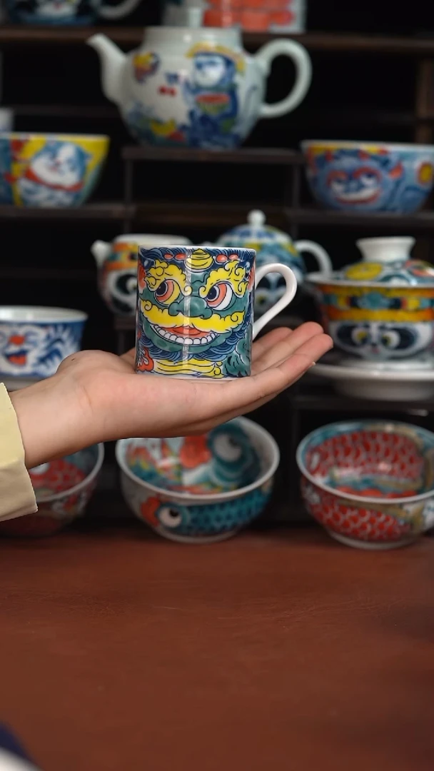 昨明醒狮咖啡杯（清仓福利）