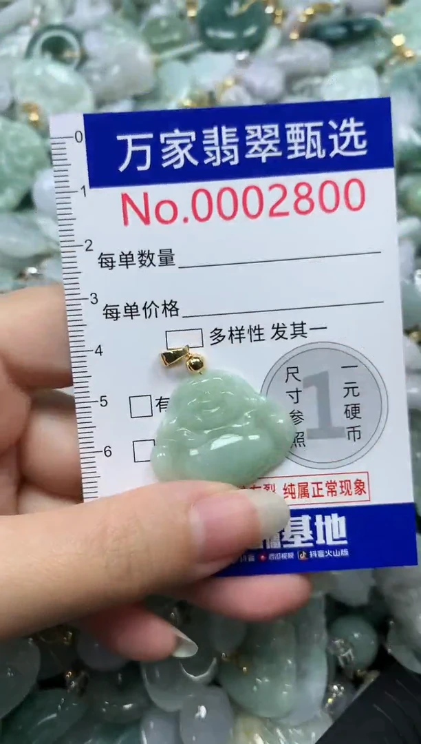 吊坠(不含链)未镶嵌翡翠2800