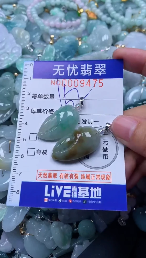 颈饰未镶嵌翡翠9475