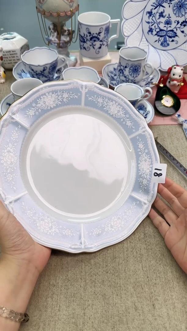 27CM瓷片泡泡瓷器美到爆