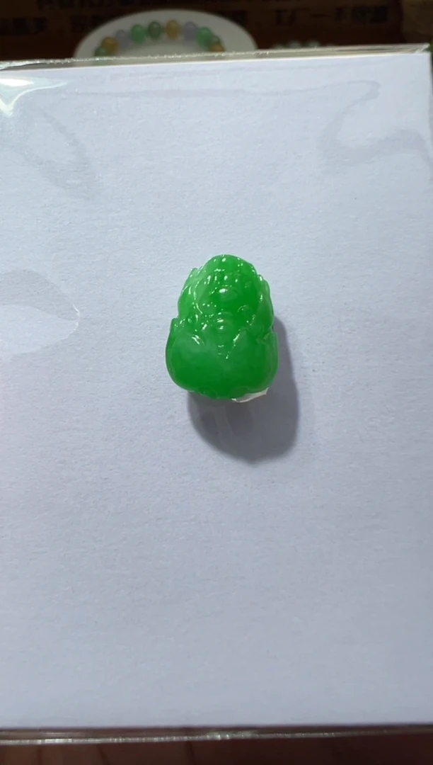 定制翡翠未镶嵌10.9*8.5*3.5貔貅