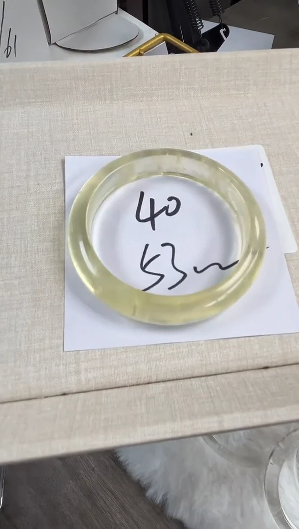 水晶手镯未镶嵌40号福利款默认微瑕