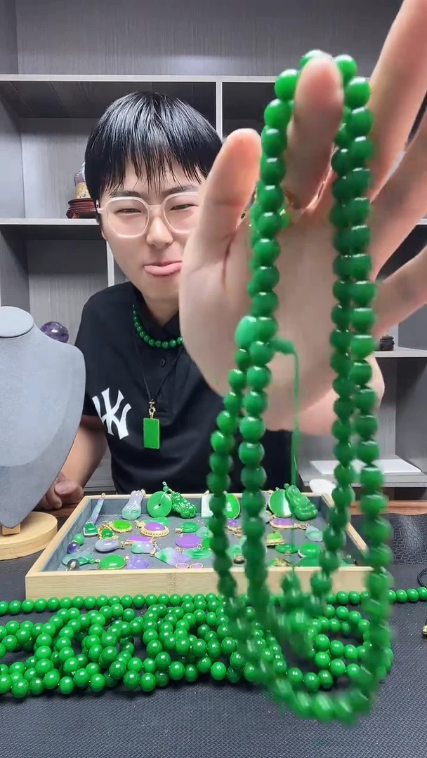 项链未镶嵌翡翠项链