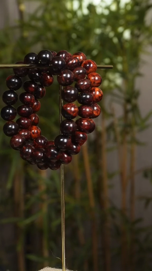 手串/手链降真香海南红降1.2cm红土芝麻