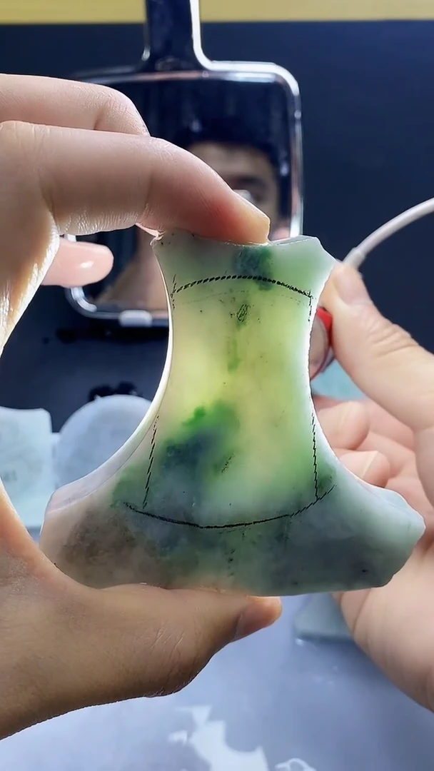 裸石翡翠缅甸天然A货1012