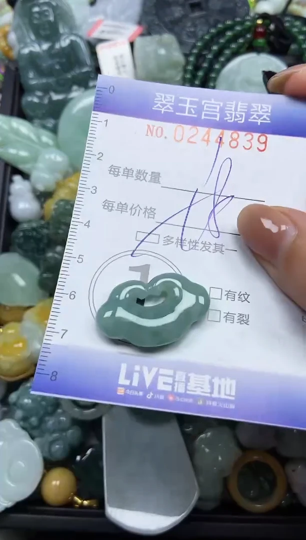 颈饰未镶嵌翡翠闪购C0244839多样性发其一